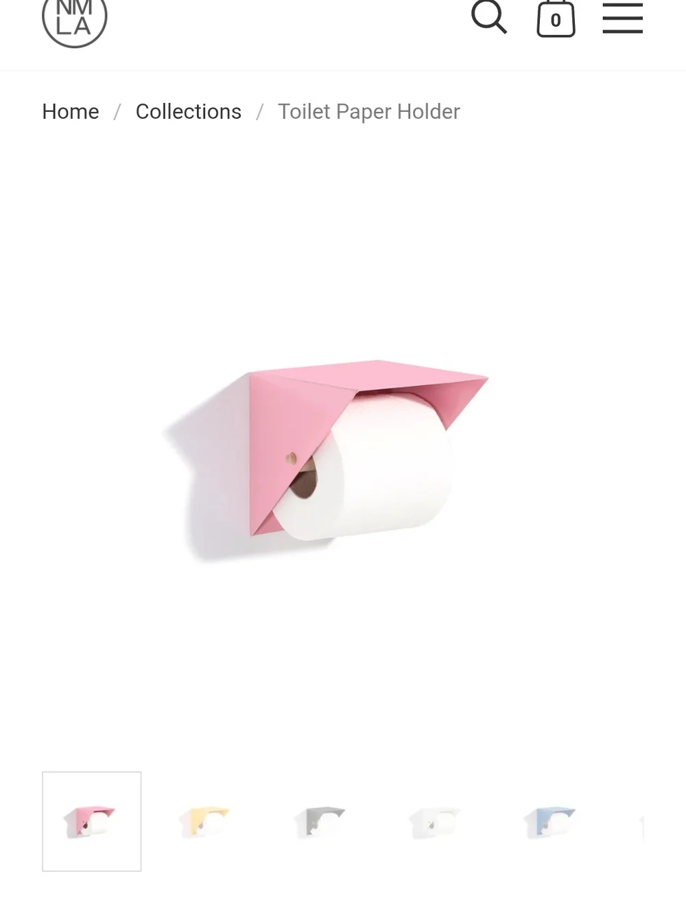 New Made LA Toilet Paper Holder